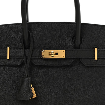 Hermes Togo BIRKIN 30 Black 8 of 10