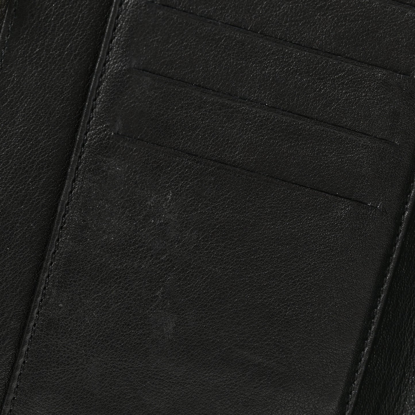 Caviar Timeless CC Compact Wallet Black