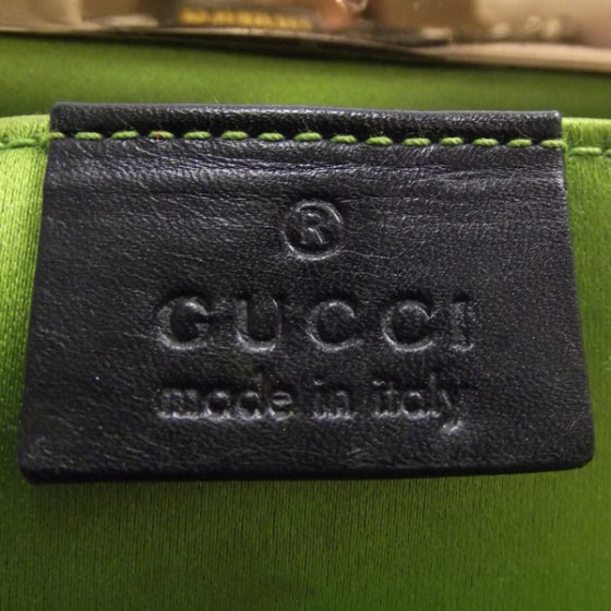 Gucci Monogram Alligator Jeweled Dragon Evening Bag 7 of 9