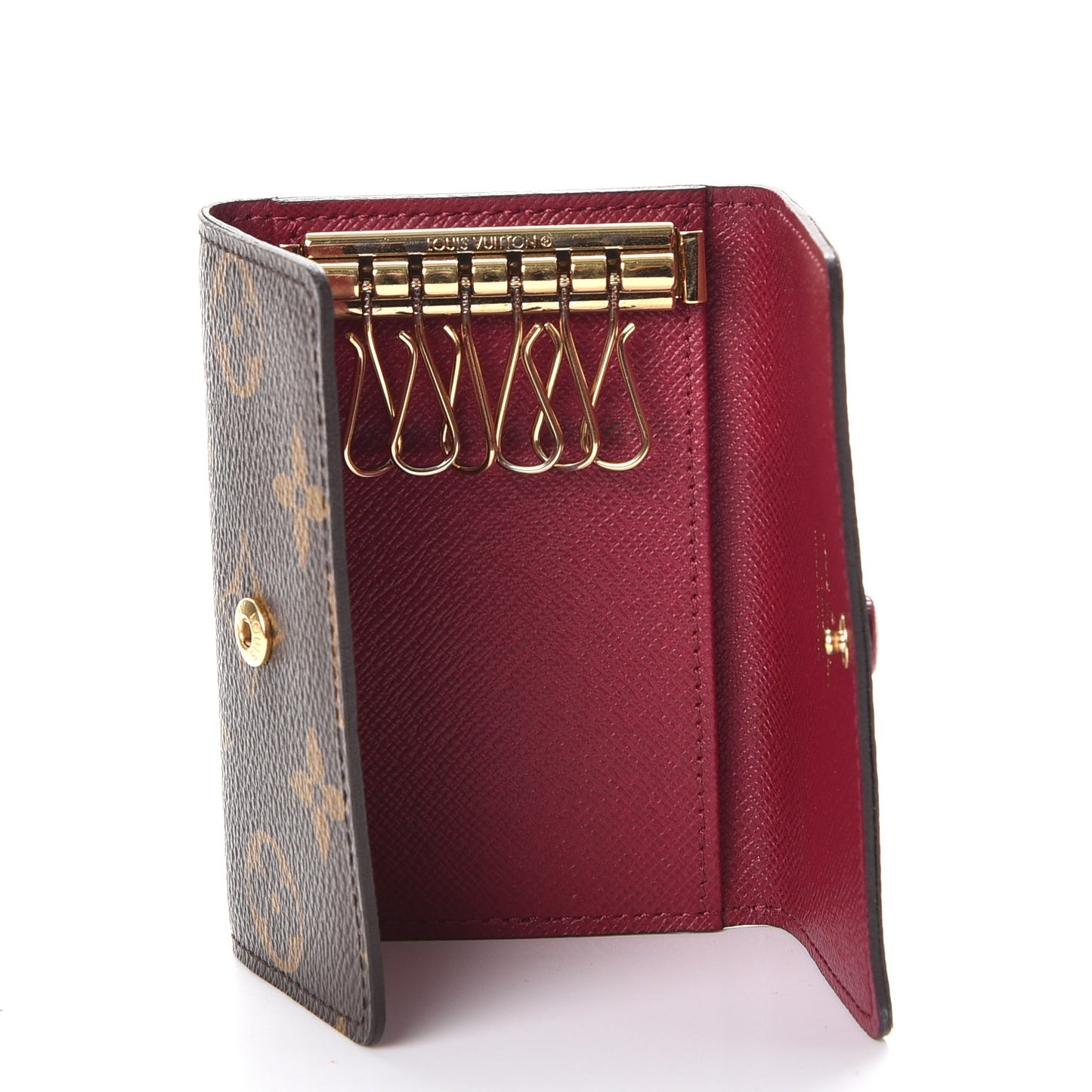 Monogram 6 Key Multicles Holder Fuchsia