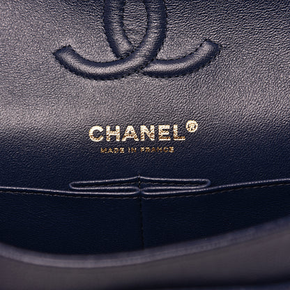 Chanel Caviar Quilted Small Double Flap Navy 5 of 13