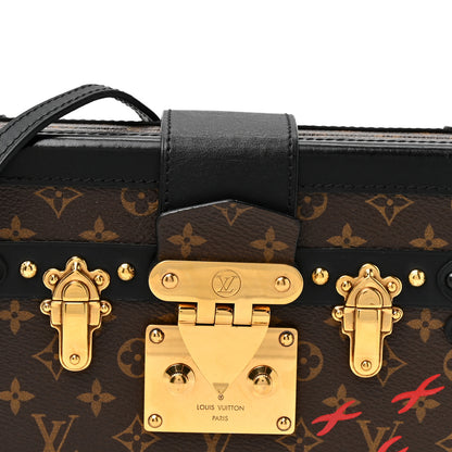 Louis Vuitton Monogram Petite Malle Black 8 of 11