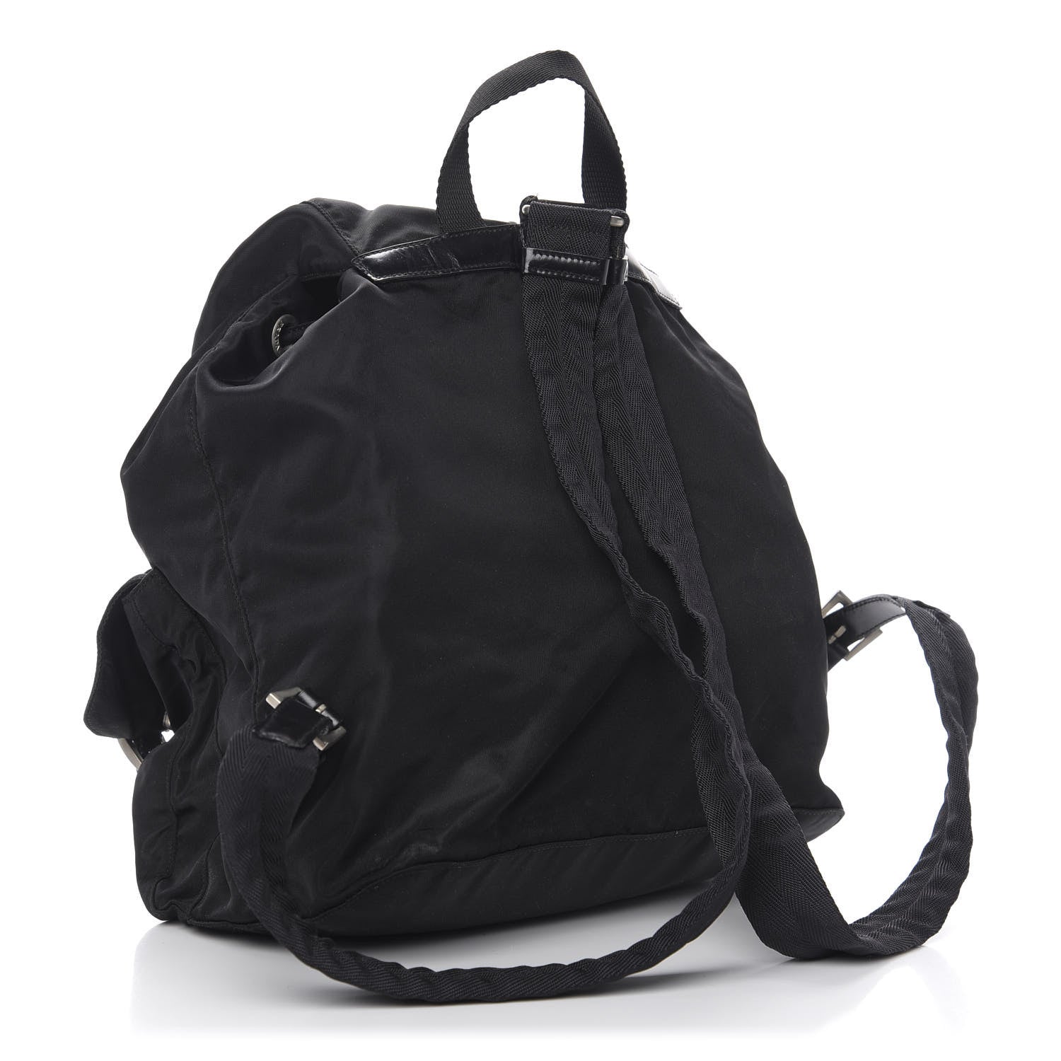 Prada Tessuto Nylon Vela Small Backpack Black 2 of 12