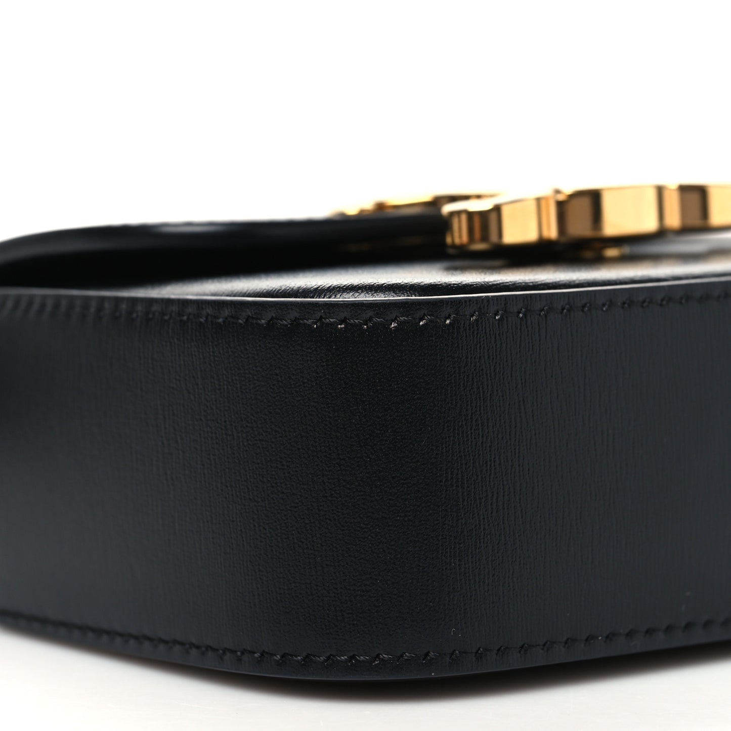 Shiny Calfskin Mini Triomphe Black