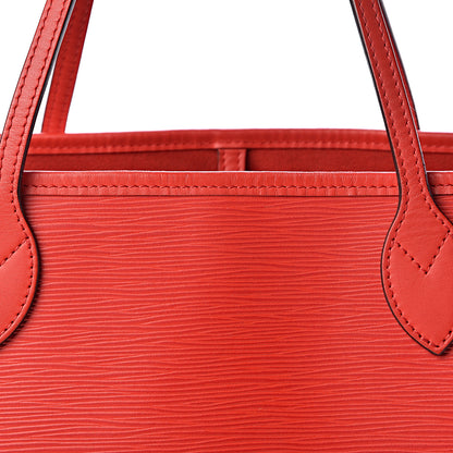 Louis Vuitton Epi Neverfull MM Coquelicot 9 of 13
