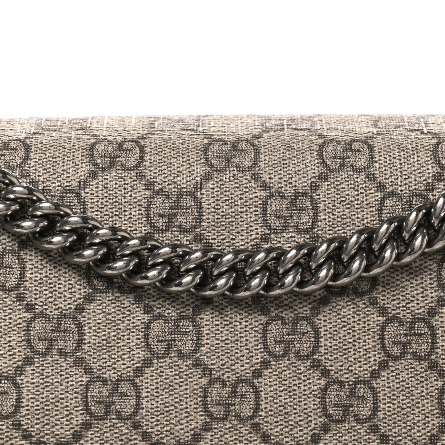 GG Supreme Monogram Medium Dionysus Shoulder Bag Taupe