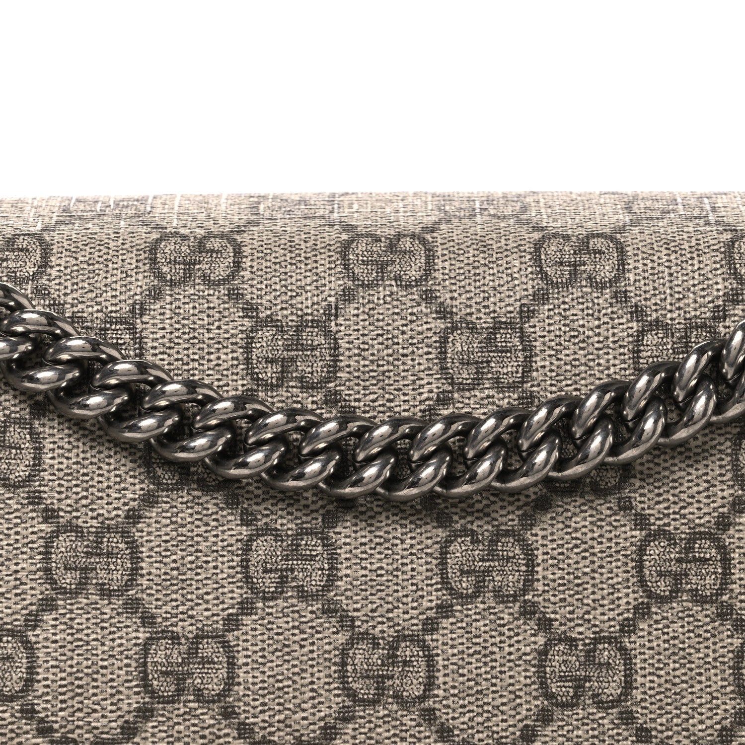Gucci GG Supreme Monogram Medium Dionysus Shoulder Bag Taupe 8 of 11