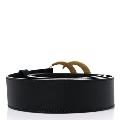 Gucci Calfskin Double G 40mm Belt 90 36 Black 2 of 6