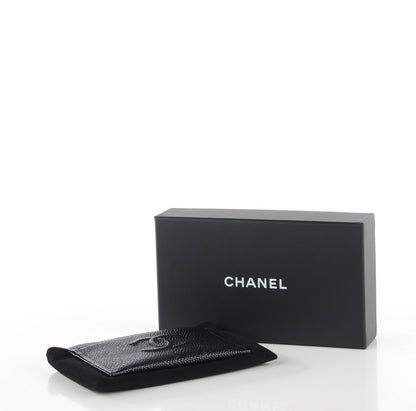 Chanel Caviar Timeless CC Card Holder Black 4 of 8