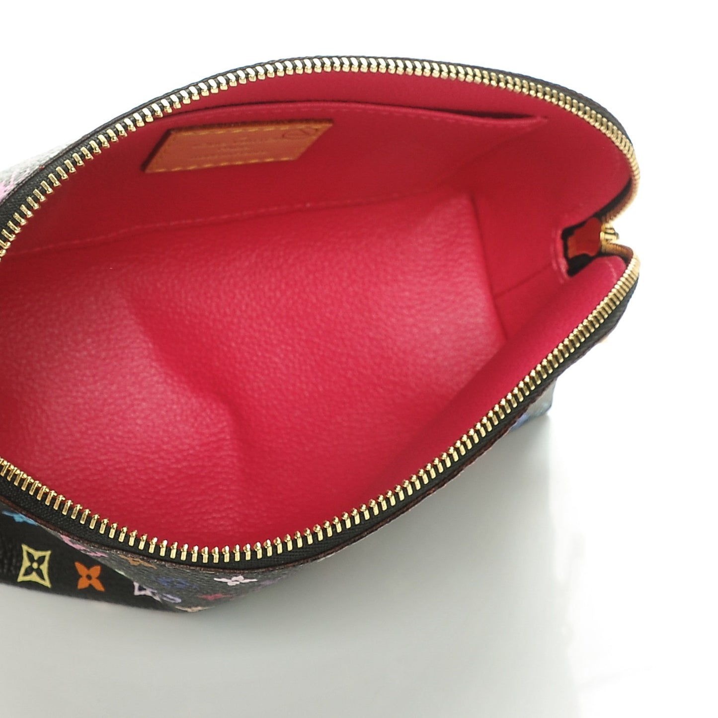 Monogram Multicolor Cosmetic Pouch Black Grenade