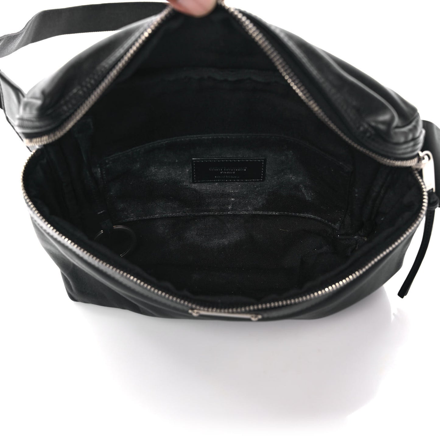 Calfskin City Belt Bag Black