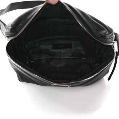 Saint Laurent Calfskin City Belt Bag Black 5 of 8