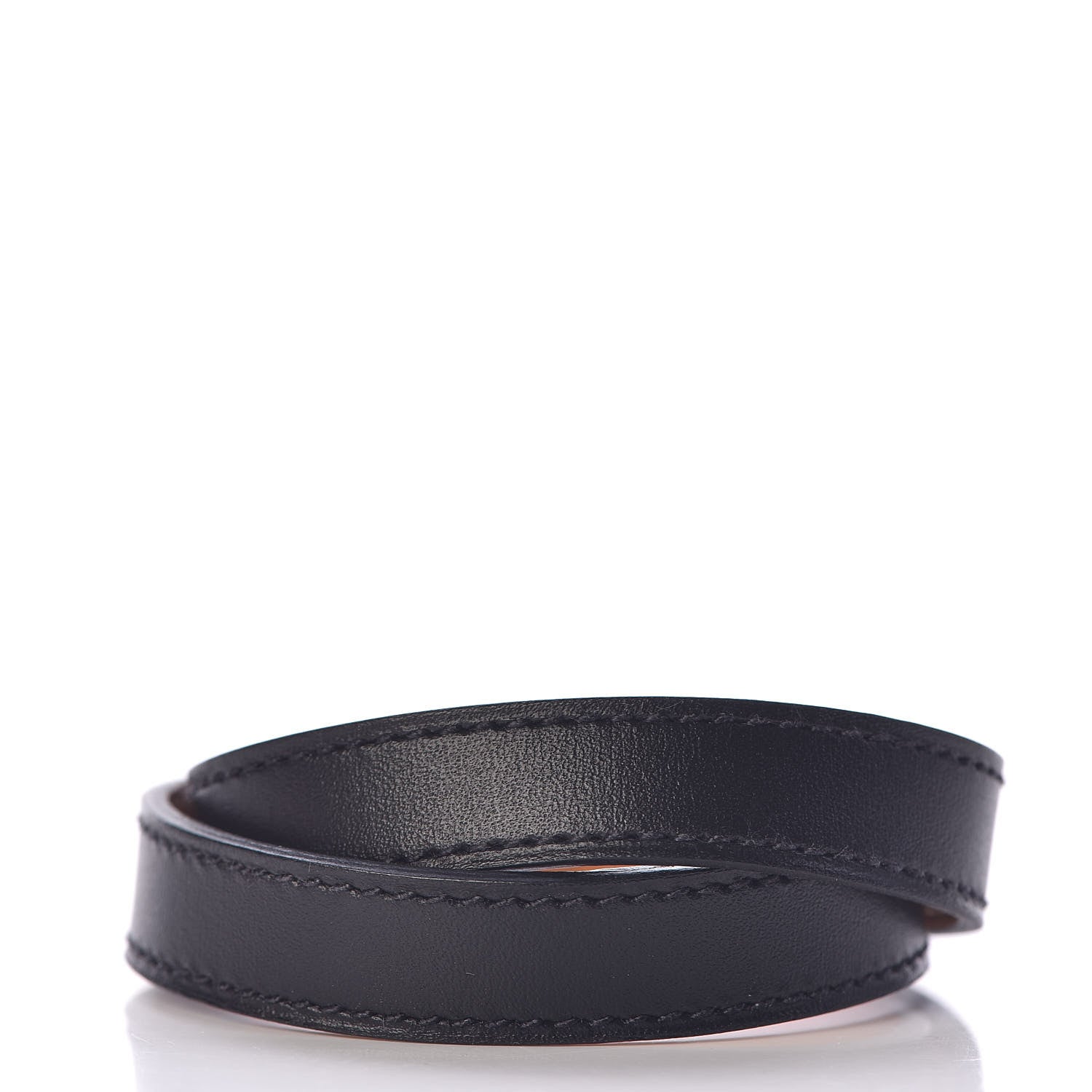 Hermes Chamonix Kelly Double Tour Bracelet S Black 3 of 5