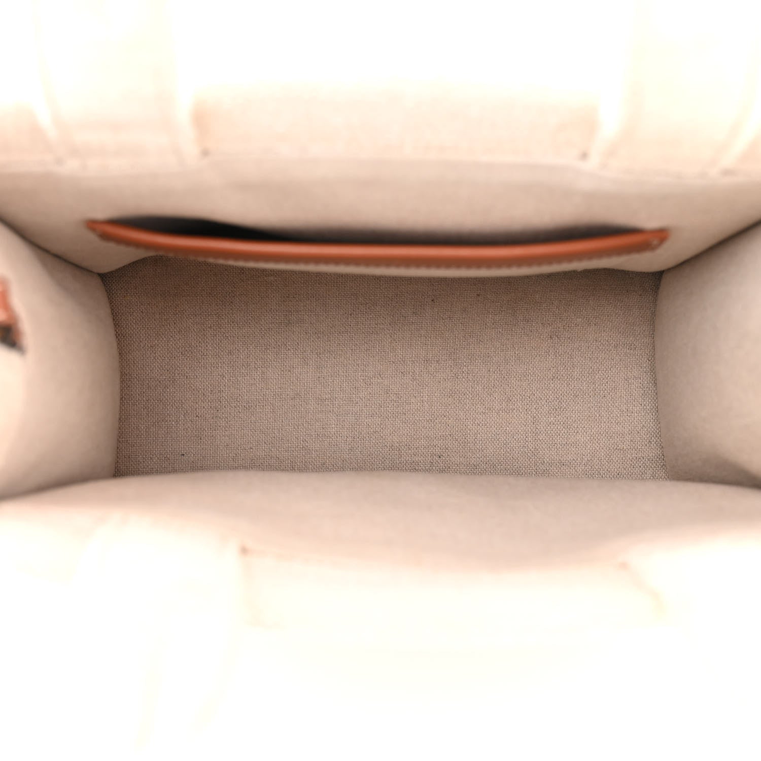 Celine Canvas Small Cabas Thais Ecru Black 5 of 10