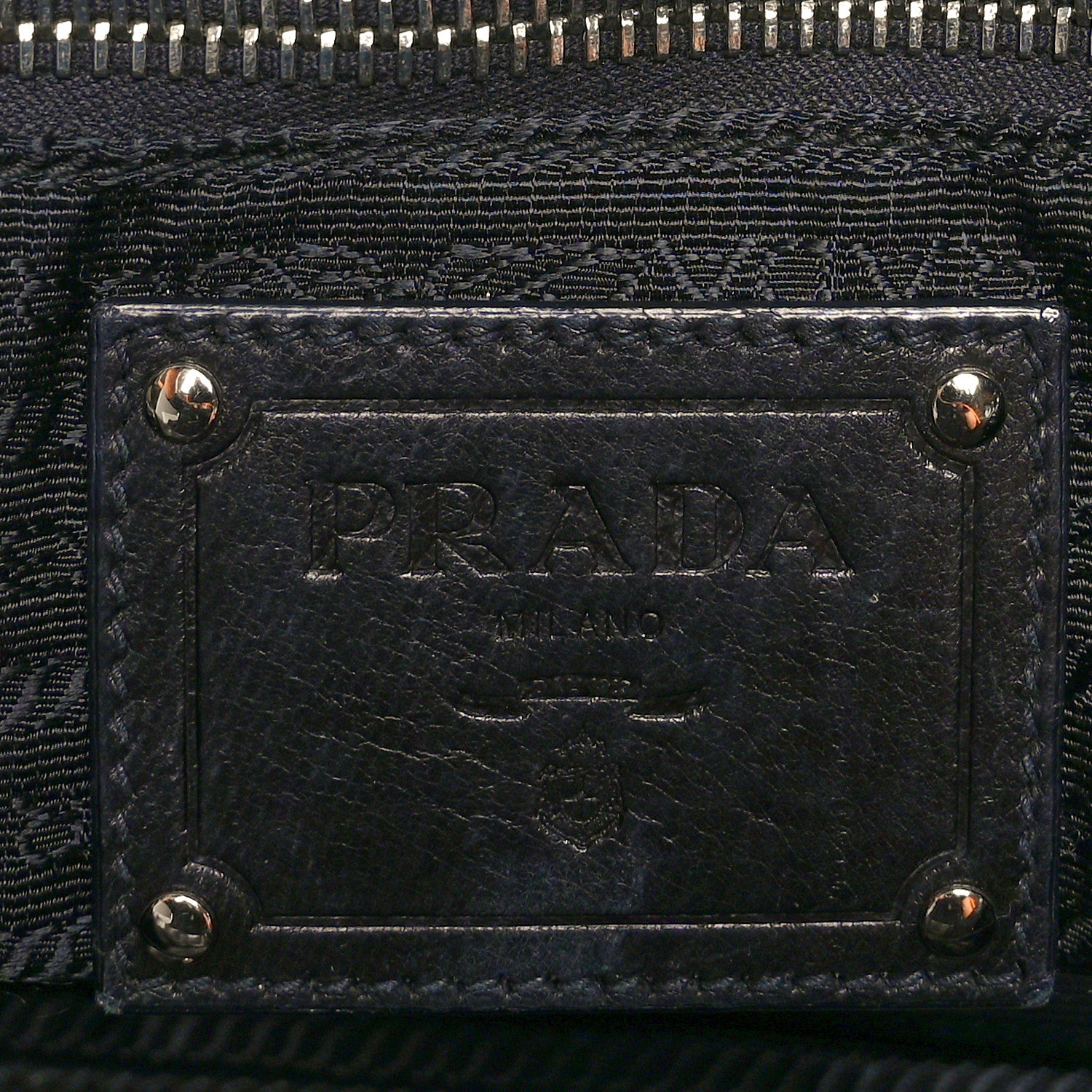 Prada Nappa Shoulder Bag Black 6 of 9