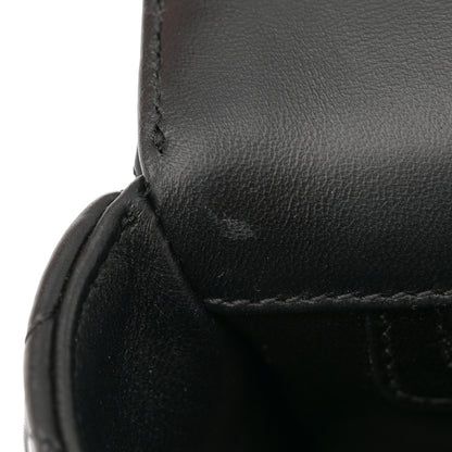 Christian Dior Calfskin Macrocannage Medium Caro Bag Black 11 of 14