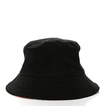 Chanel Canvas Reversible CC Bucket Hat S Black Multicolor 5 of 8