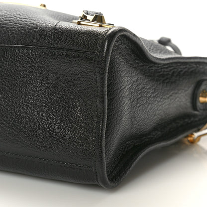 Balenciaga Chevre Gold Metallic Edge Hardware S City Black 11 of 11