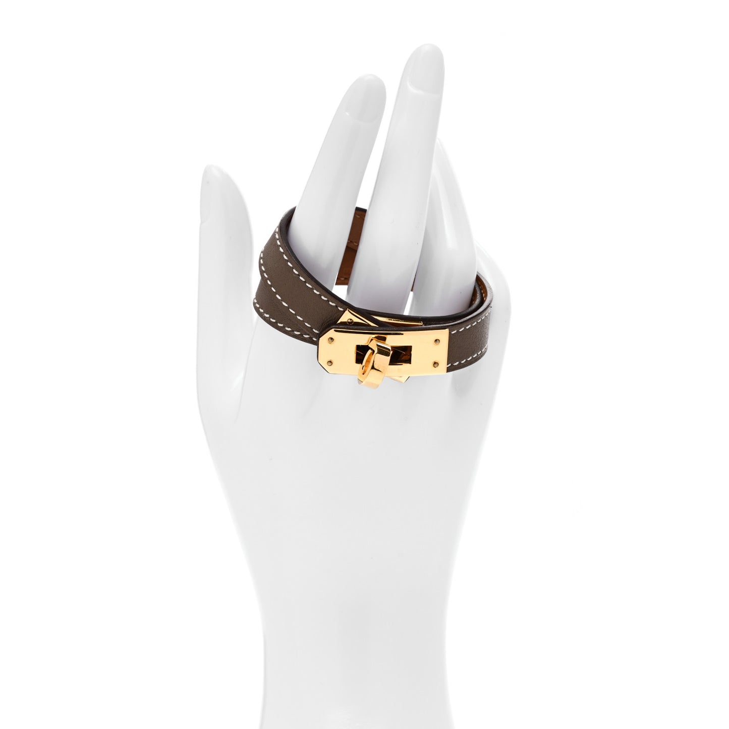 Swift Kelly Double Tour Bracelet T2 Etoupe