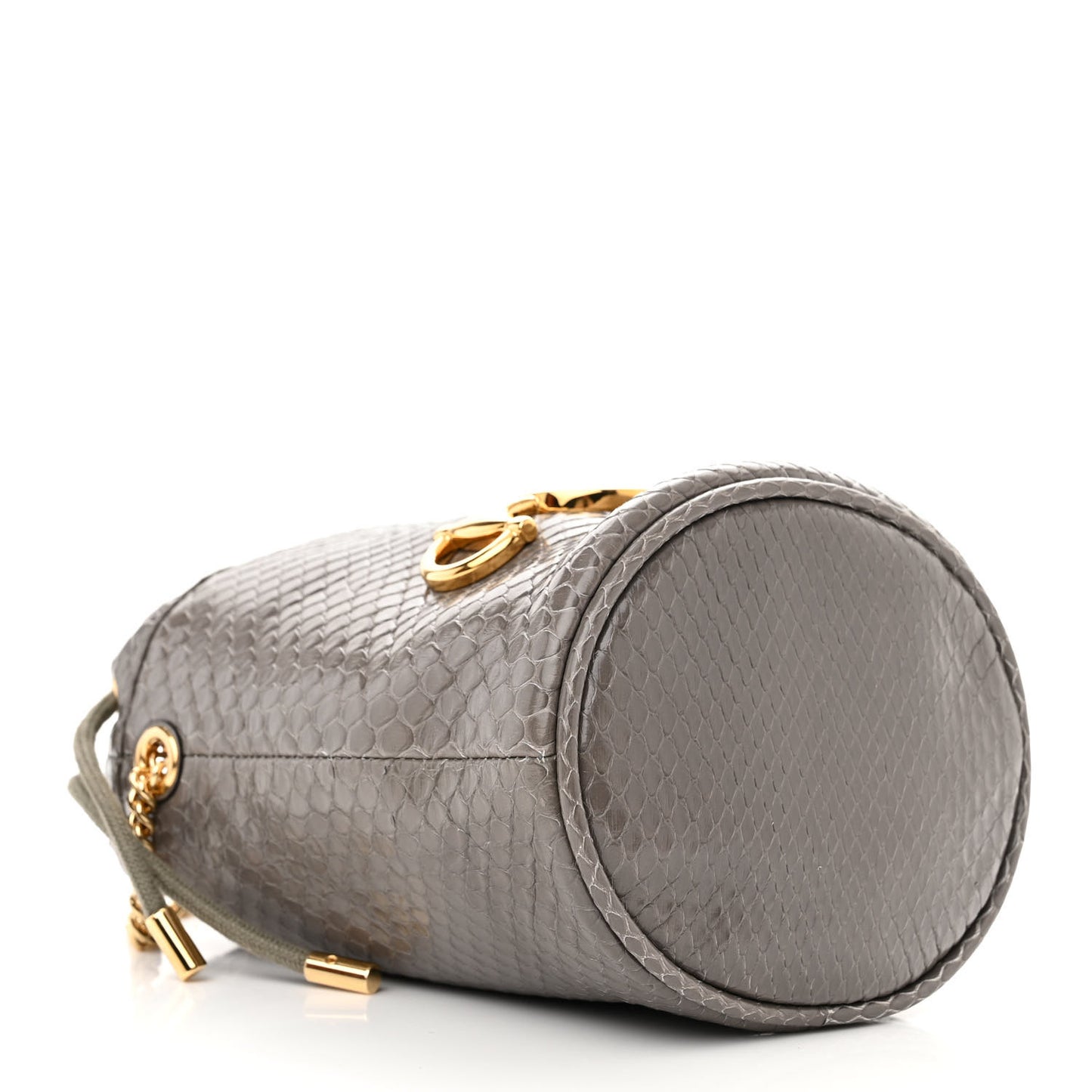 Snakeskin Mini Zumi Bucket Bag