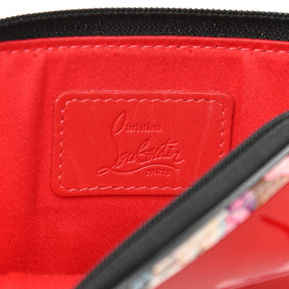 Christian Louboutin Calfskin Patent Sneakers Sole Printed Loubilab Clutch Loubi Multicolor 6 of 8