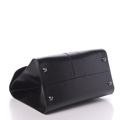 Delvaux Calfskin GM L'Humour Brillant Satchel Black 3 of 10