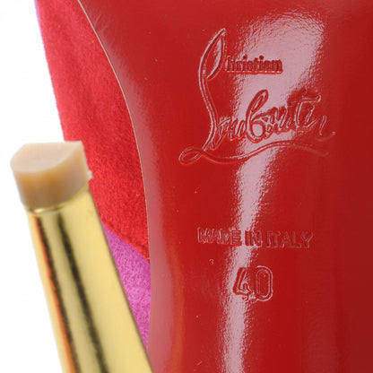 Christian Louboutin Suede Voluntinella 100 Heels 40 6 of 6