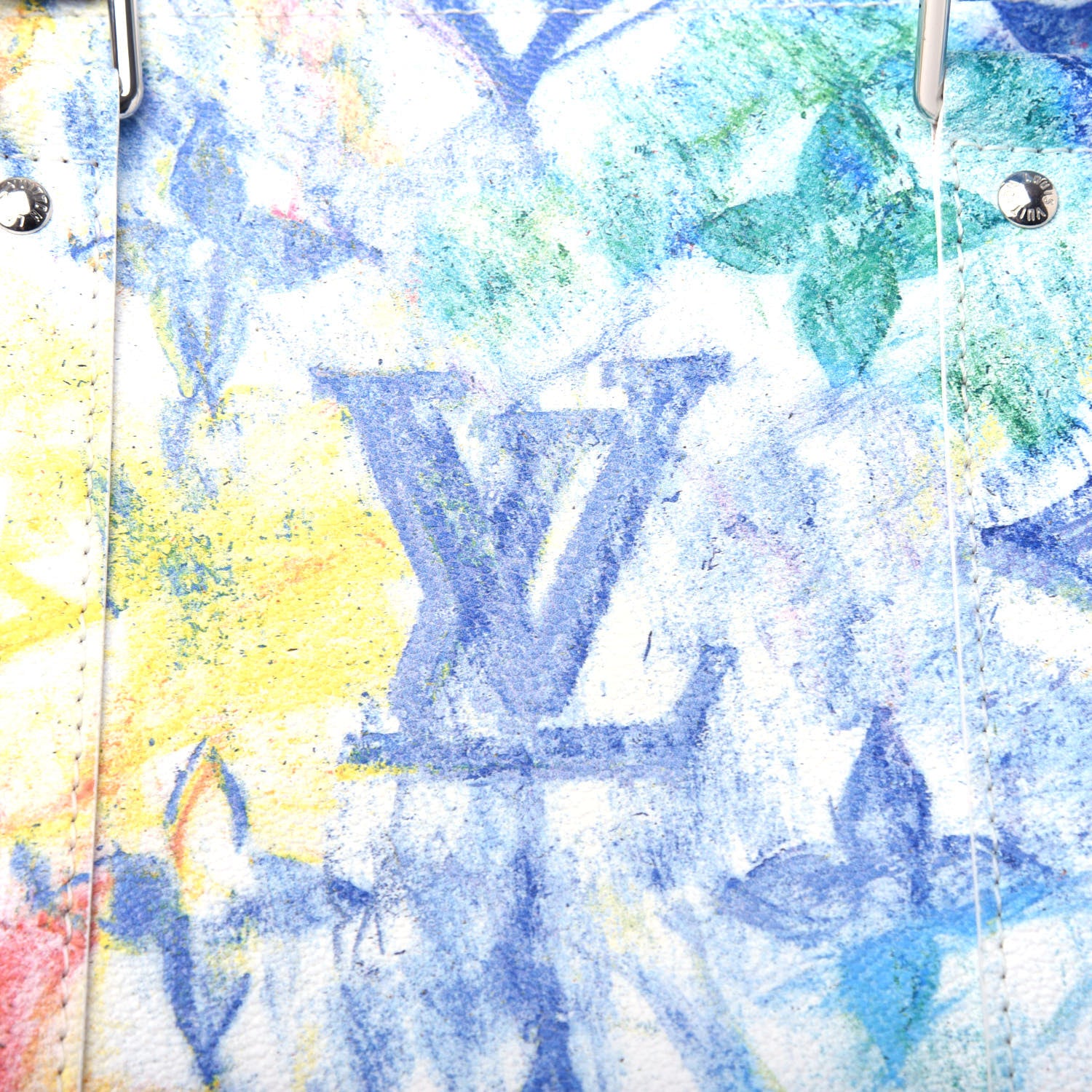 Louis Vuitton Monogram Pastel Colors Keepall Bandouliere 50 Multicolor 8 of 9
