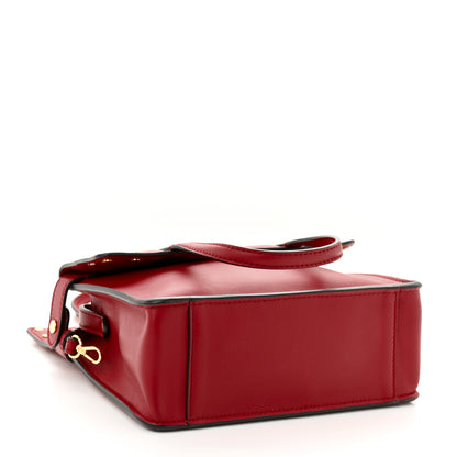 Fendi Vitello Grace Matte Small Flip Tote Fragola 4 of 10