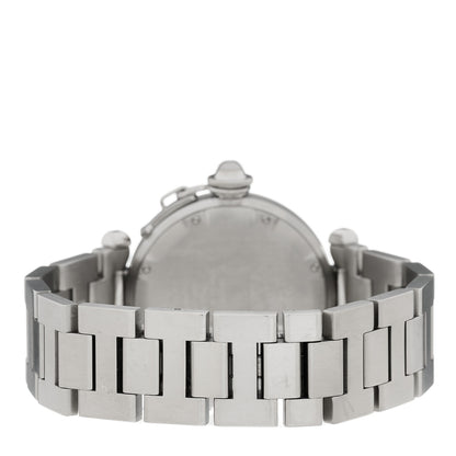 Cartier Stainless Steel 35mm Pasha C Automatic Watch Silver 3 of 4