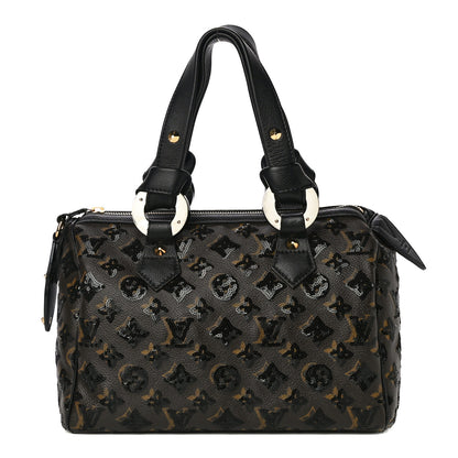 Louis Vuitton Monogram Sequins Eclipse Speedy 28 Black 1 of 11