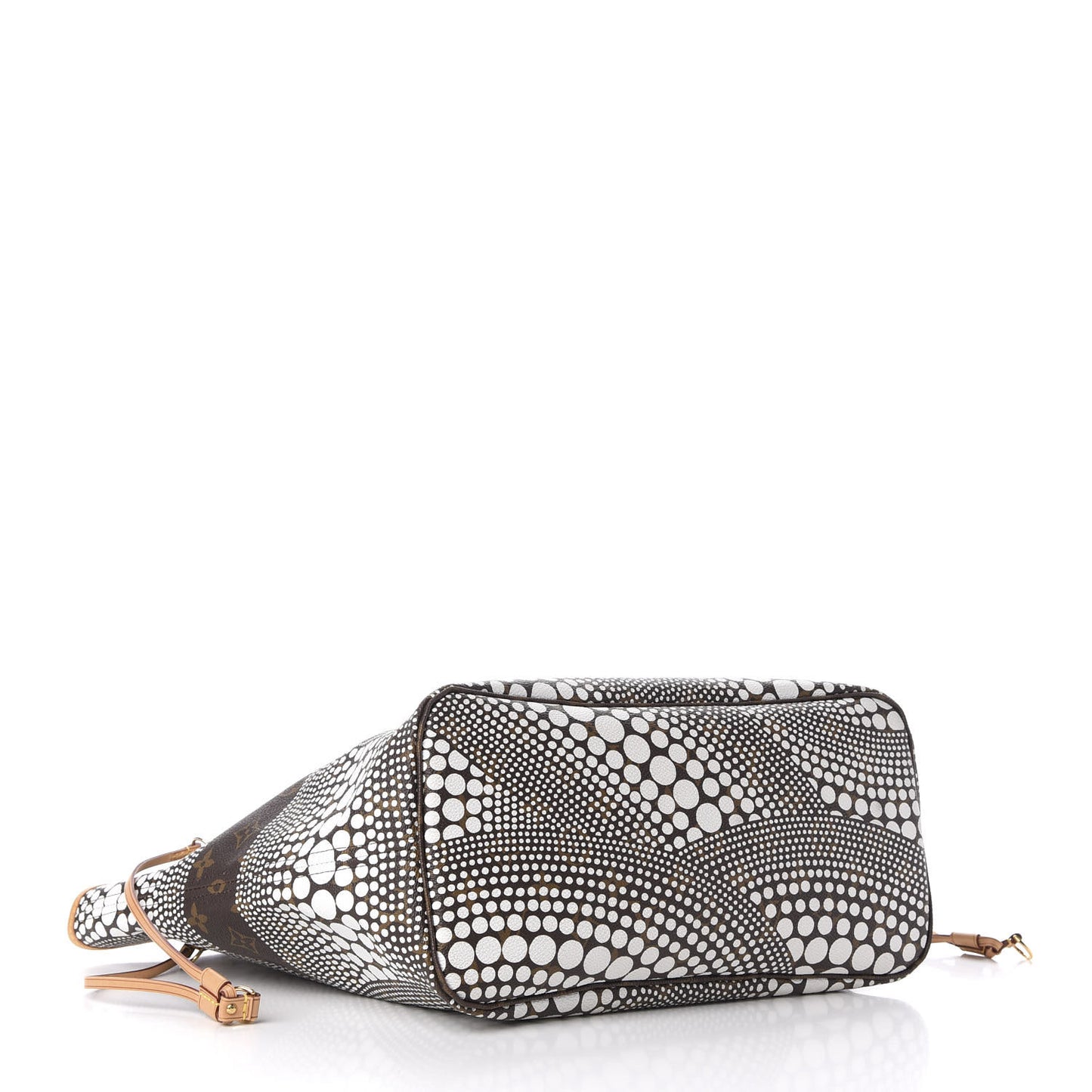 Monogram Kusama Waves Neverfull MM White