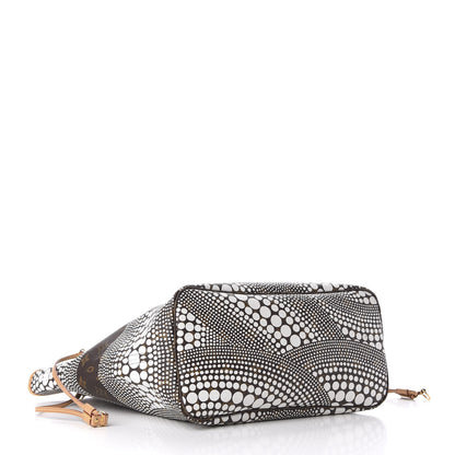 Louis Vuitton Monogram Kusama Waves Neverfull MM White 4 of 10
