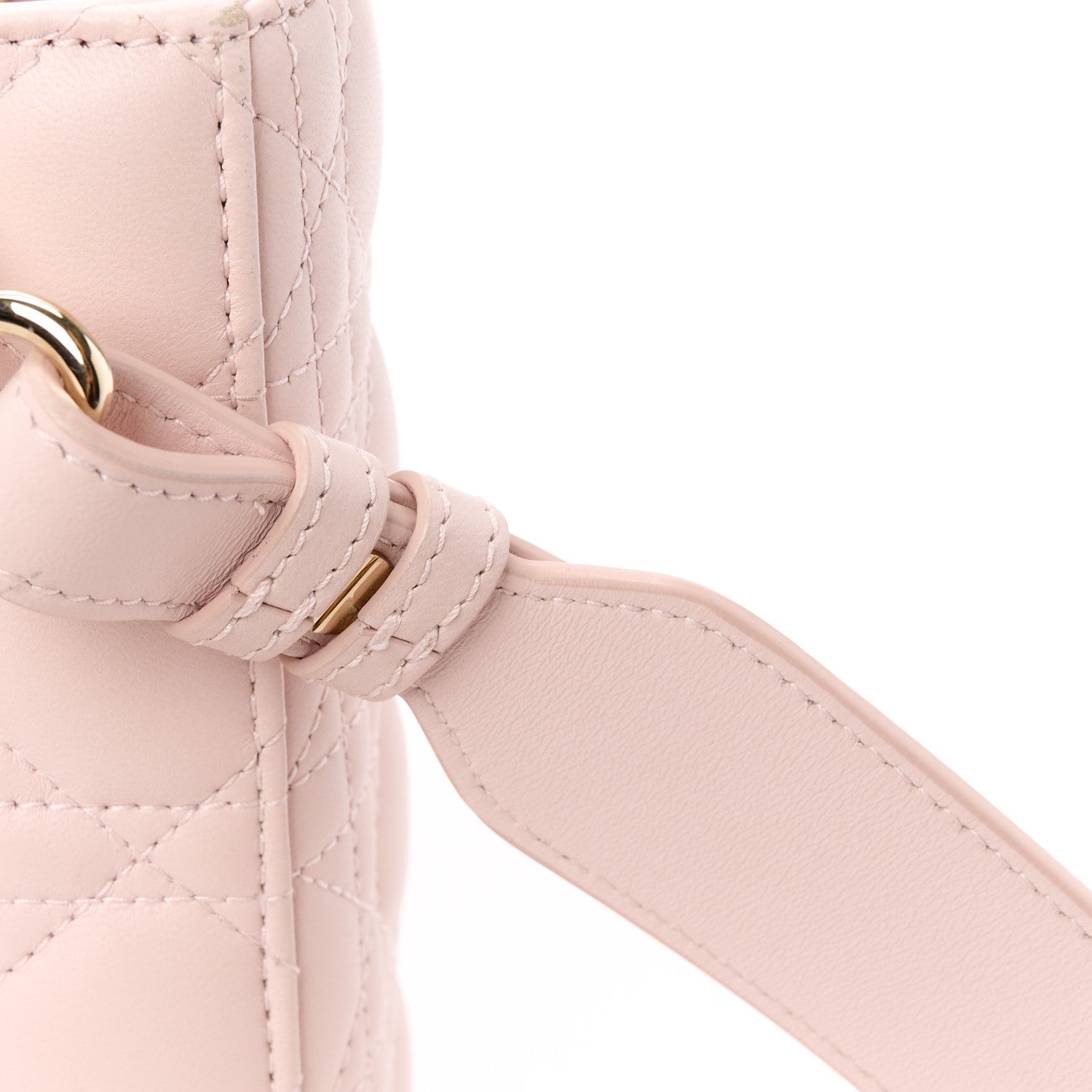 Christian Dior Lambskin Cannage Small My ABCDior Lady Dior Pink 14 of 15