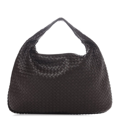 Bottega Veneta Nappa Intrecciato Large Veneta Hobo Ebano 1 of 10