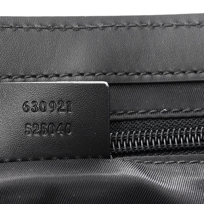 Gucci Techno Canvas Web Flap Messenger Bag Black 6 of 9