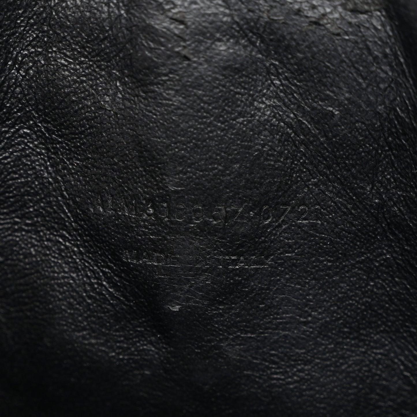 Grain De Poudre Matelasse Monogram Mini Lou Camera Bag Black