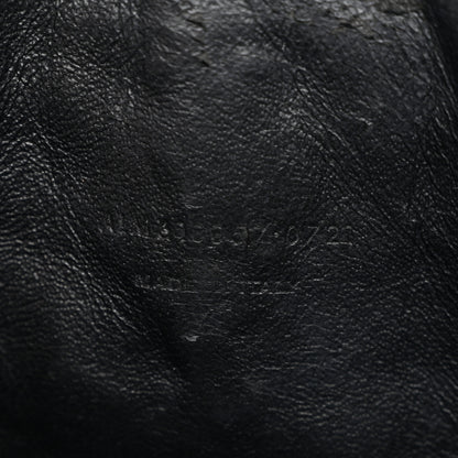 Saint Laurent Grain De Poudre Matelasse Monogram Mini Lou Camera Bag Black 7 of 11