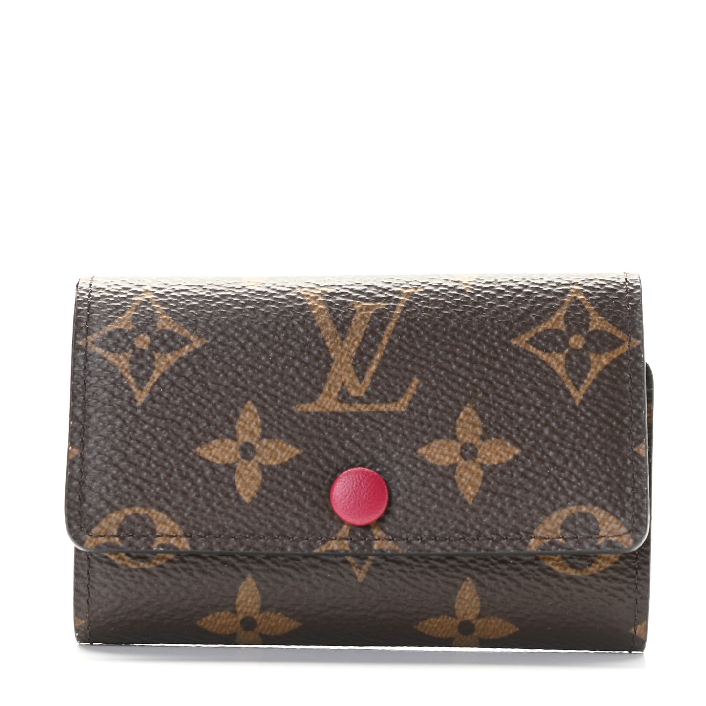 Monogram 6 Key Multicles Holder Fuchsia