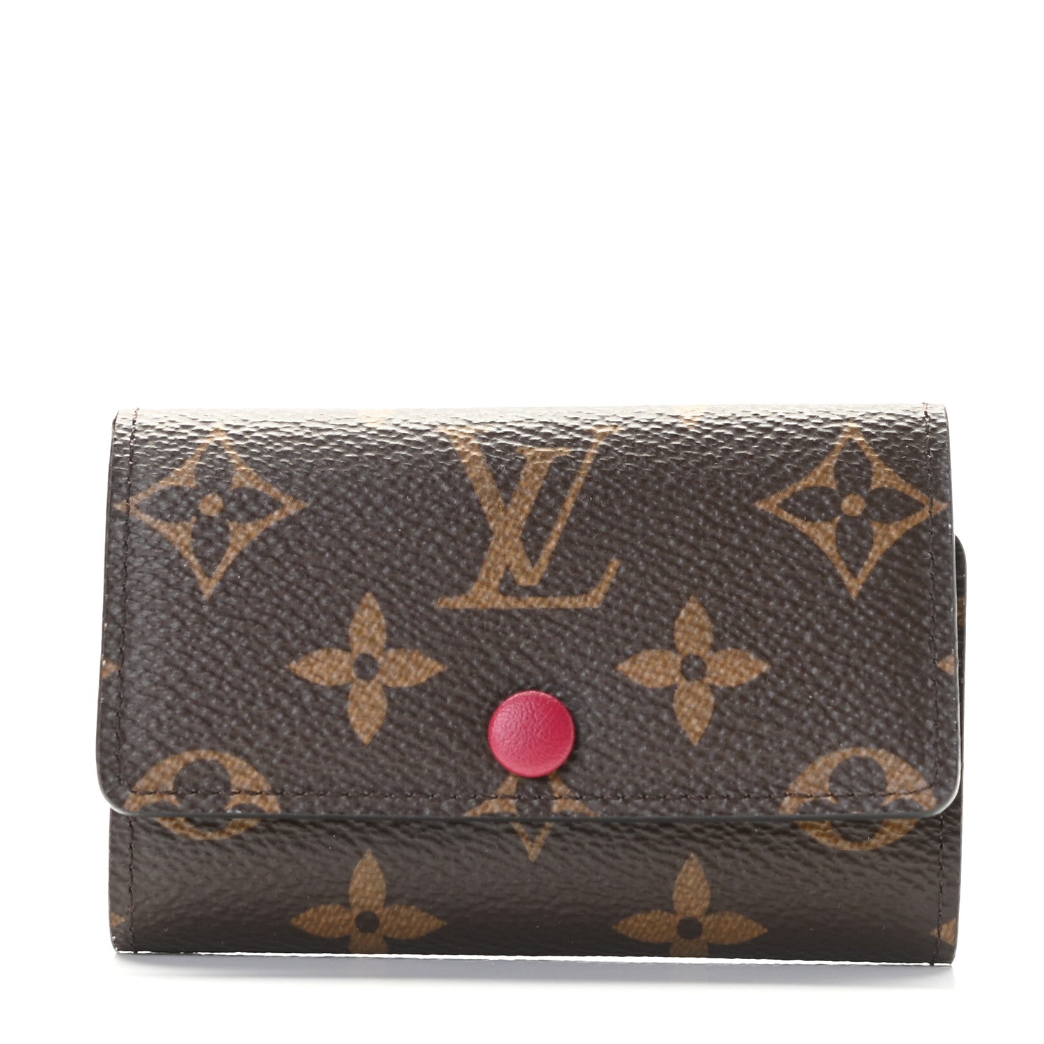 Louis Vuitton Monogram 6 Key Multicles Holder Fuchsia 1 of 8