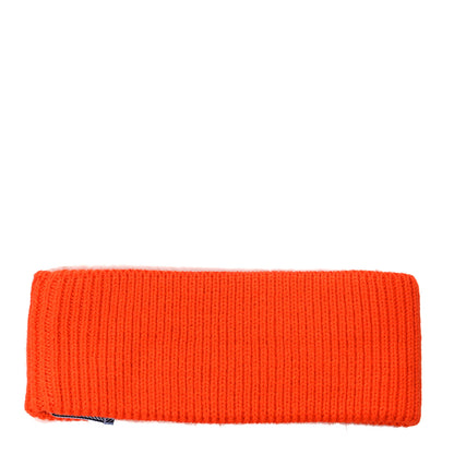 Prada Knit Racing Logo Headband S Orange 2 of 4