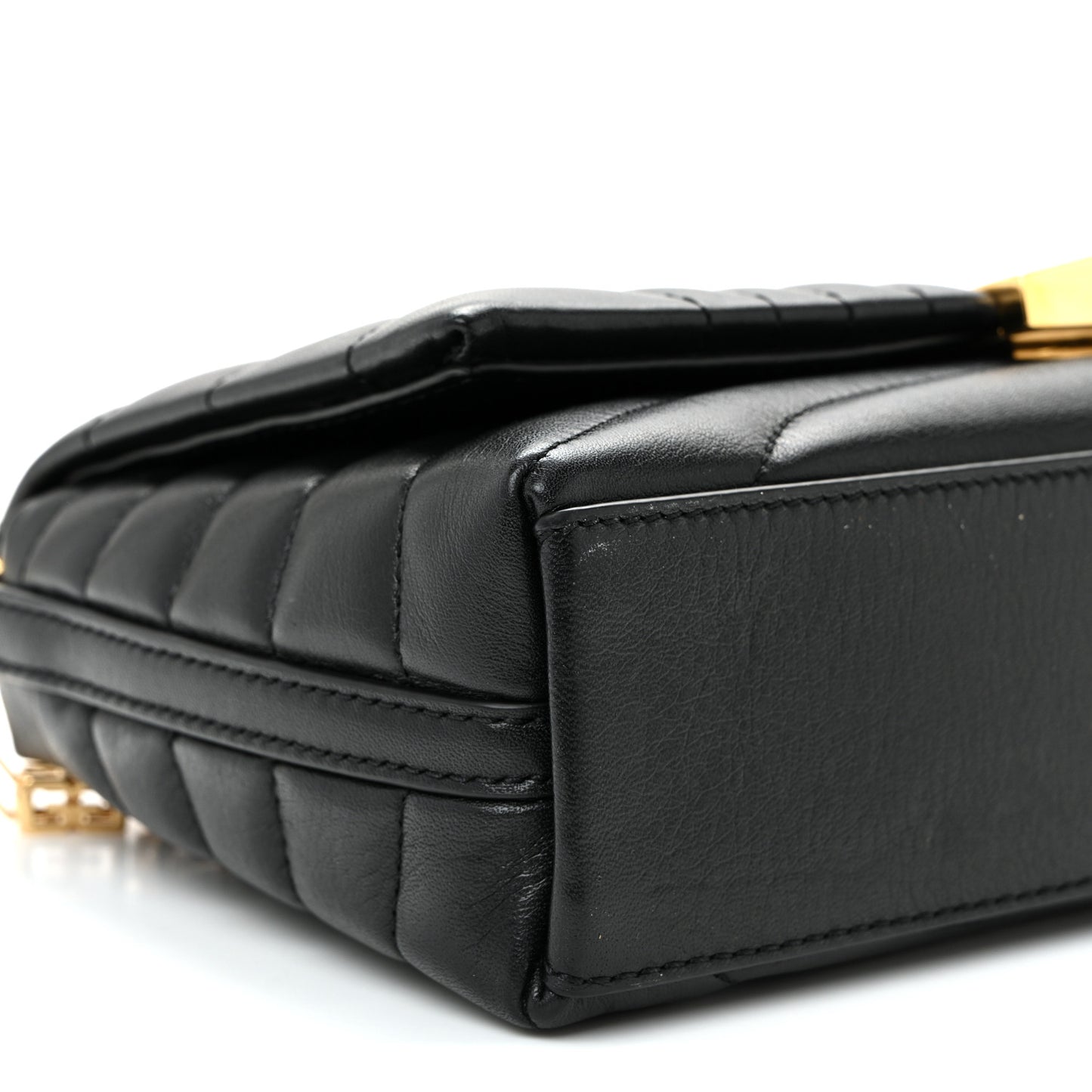 Soft Calfskin 4G Quilted Small Shoulder Bag Black