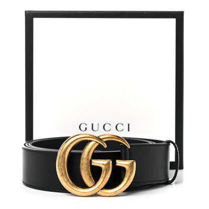 Gucci Calfskin Double G 40mm Belt 115 46 Black 8 of 8