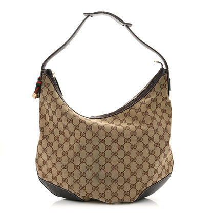 Gucci Monogram Large Princy Hobo Dark Brown 1 of 15
