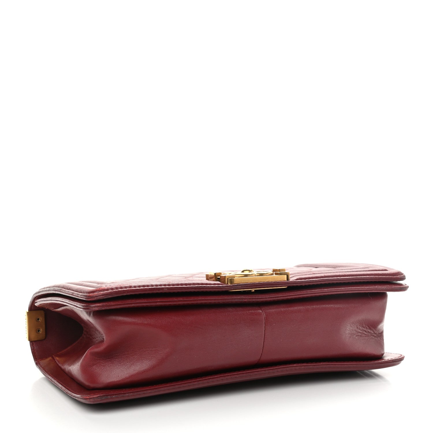 Chanel Calfskin Quilted Medium Boy Flap Red 4 of 12