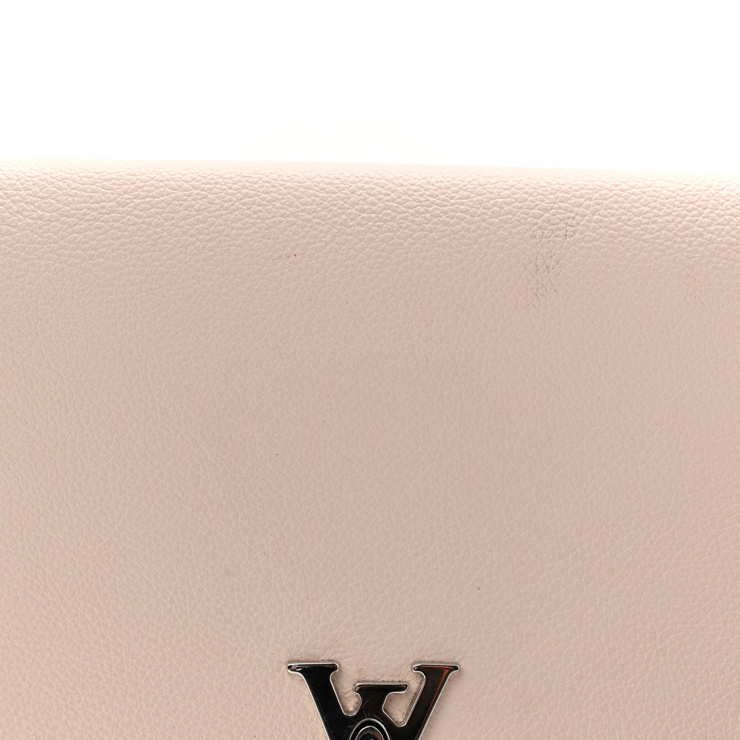 Soft Calfskin My Lockme Pochette Rose Silk Quartz