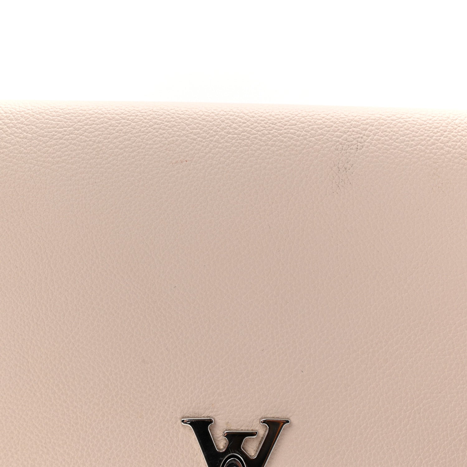Louis Vuitton Soft Calfskin My Lockme Pochette Rose Silk Quartz 10 of 10