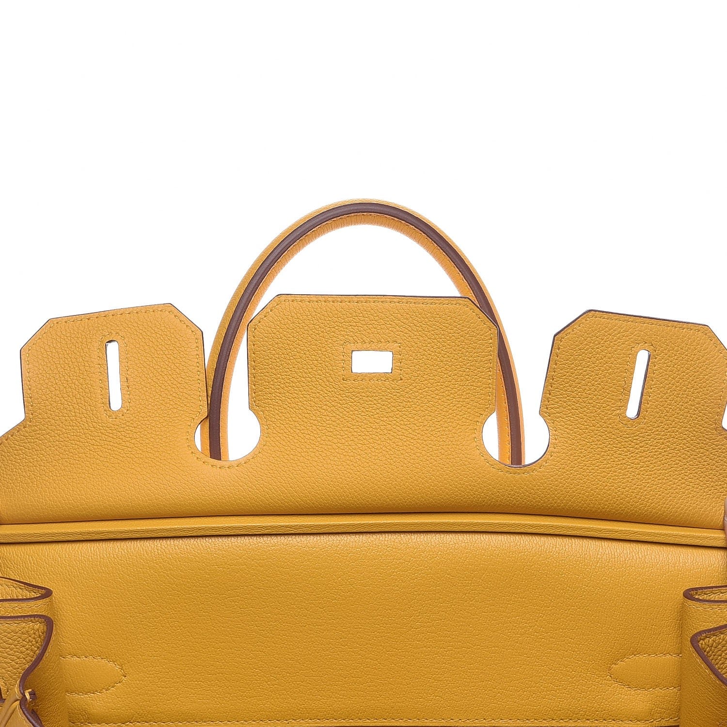 Hermes Togo Birkin 30 Jaune Ambre 9 of 37