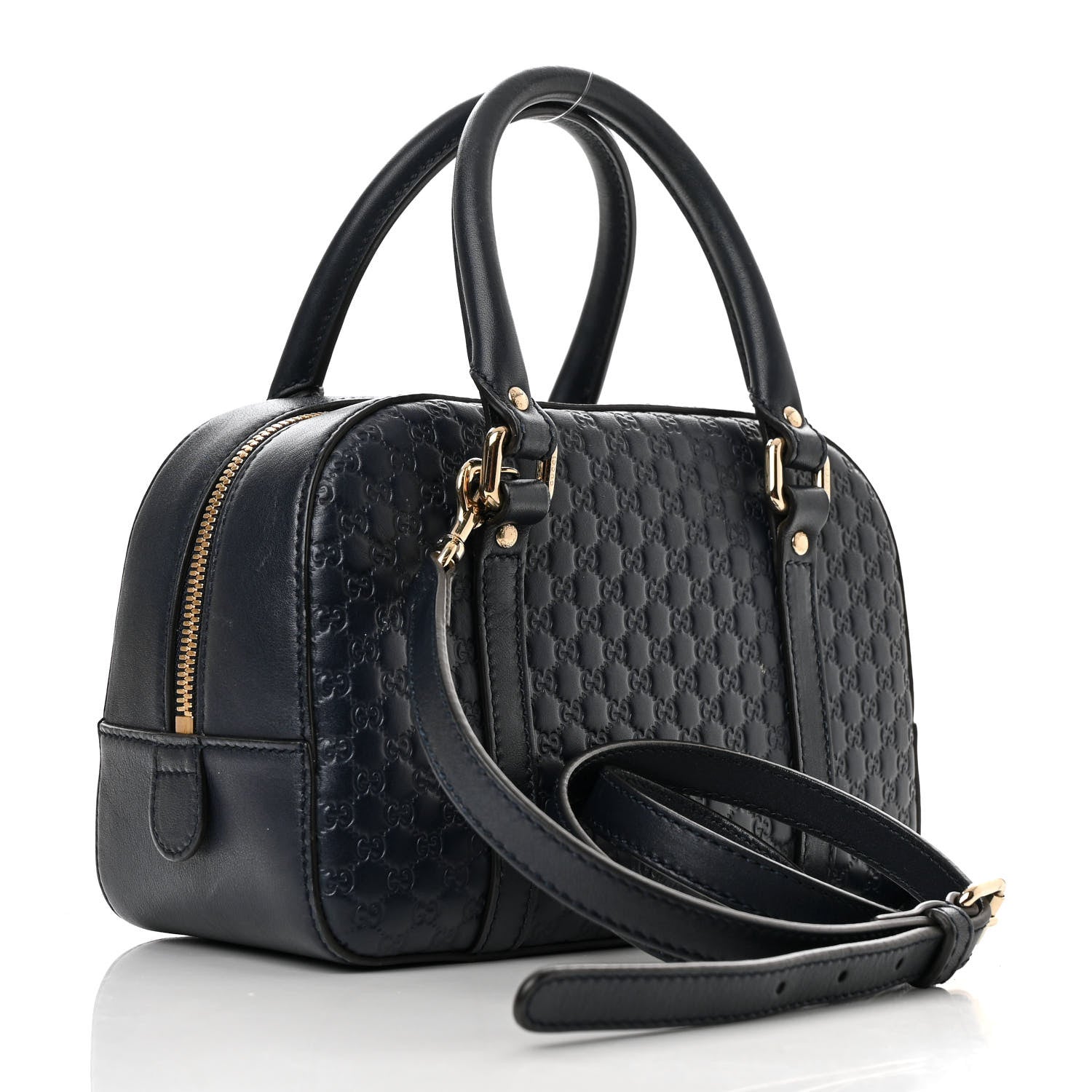 Gucci Soft Microguccissima Small Crossbody Bag Blue 3 of 12