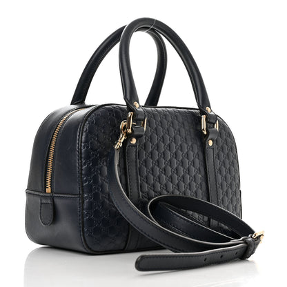 Gucci Soft Microguccissima Small Crossbody Bag Blue 3 of 12